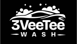 3VeeTee Car Wash logo